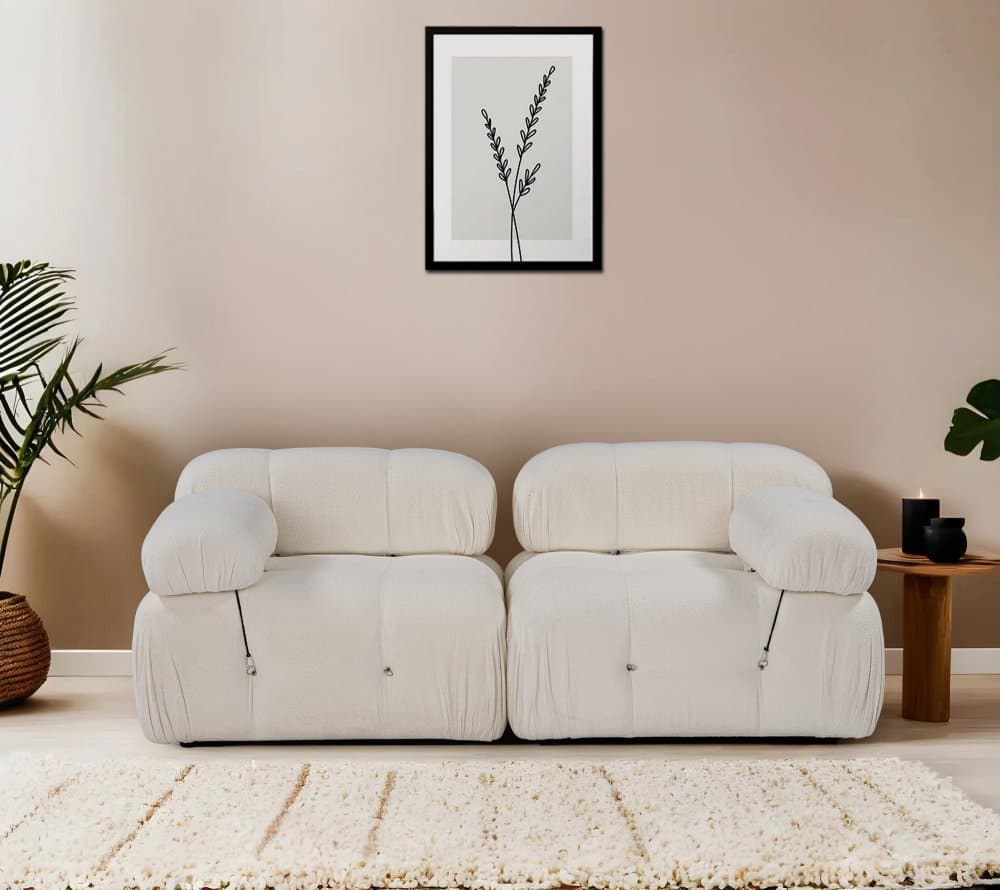 Dvojmiestna pohovka Bubble 2 Seater (L1-1R) - Cream 1