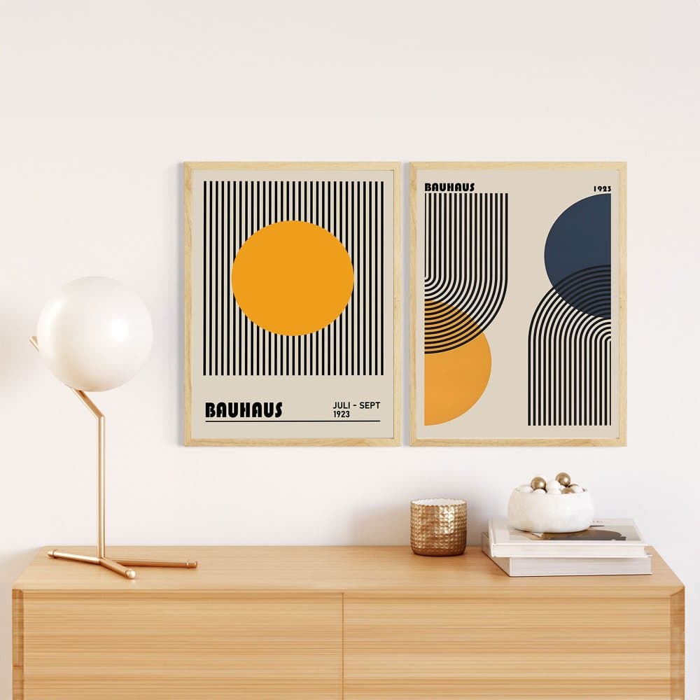 Dekoratívny rámovaný obraz z MDF (2 kusy) Huhu244 - 20 x 30