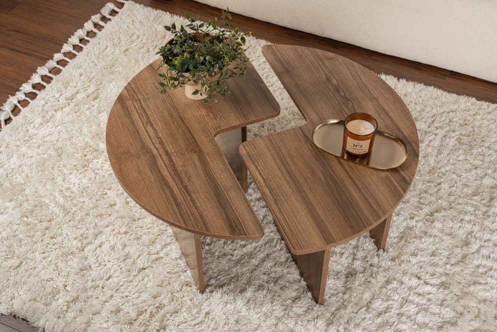 Konferenčný stolík Moira - Walnut