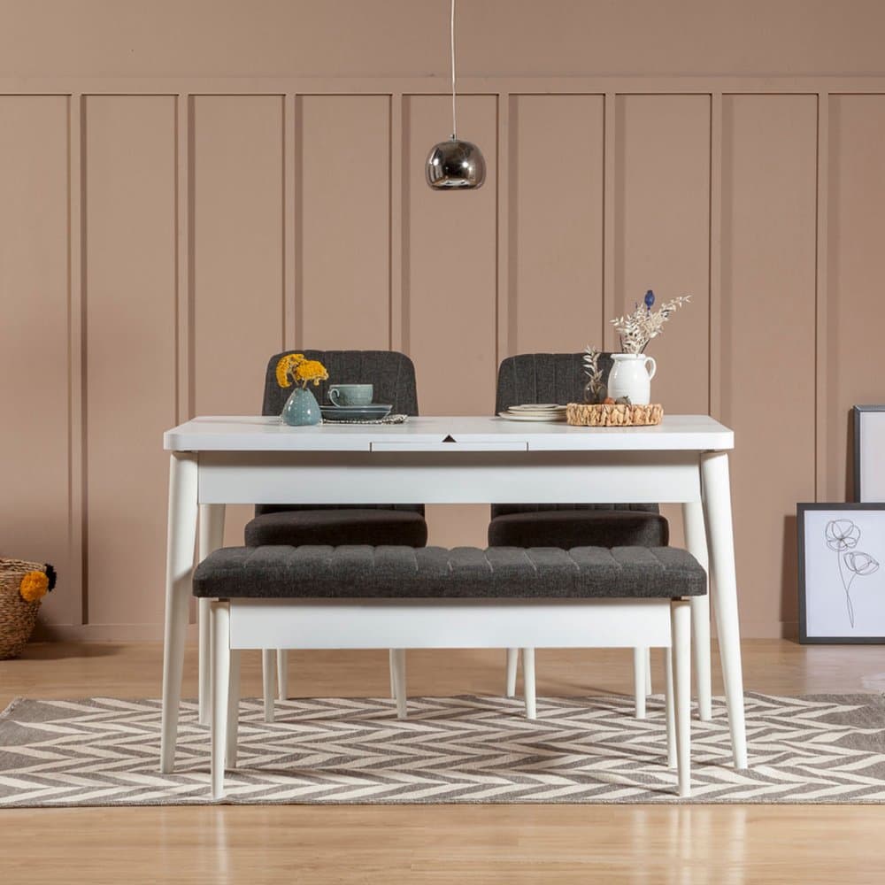 Lavica Vina Bench Anthracite, White 1