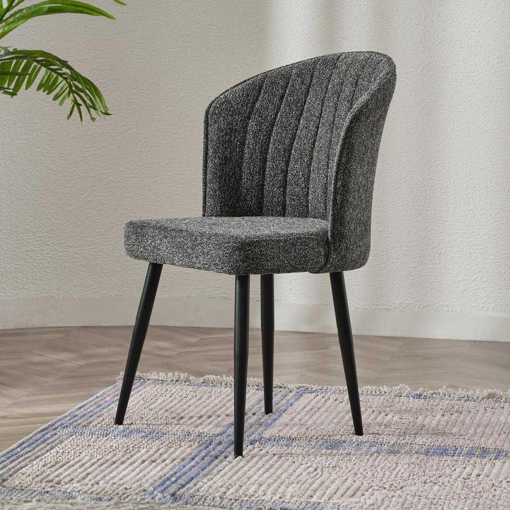 Súprava stoličiek (4 kusy) Rubi - Anthracite, Black 1