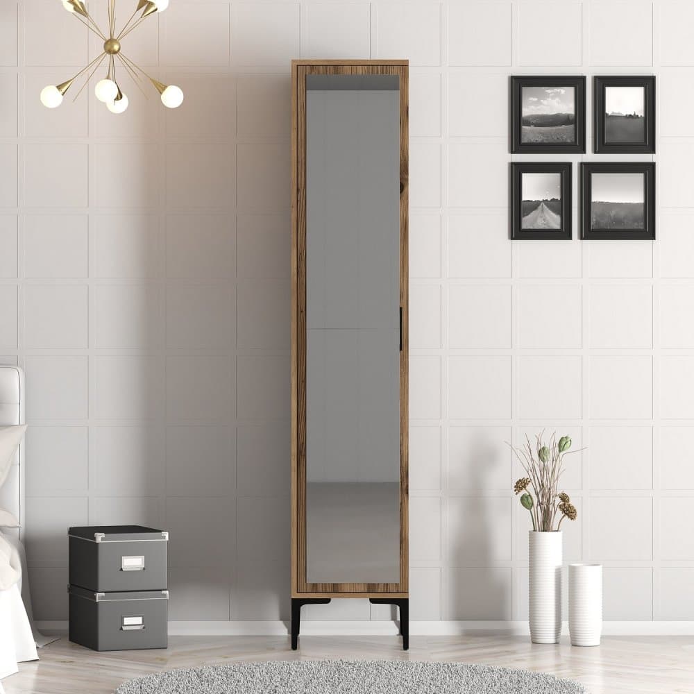 Šatníková skriňa Kumsal R - Walnut 1