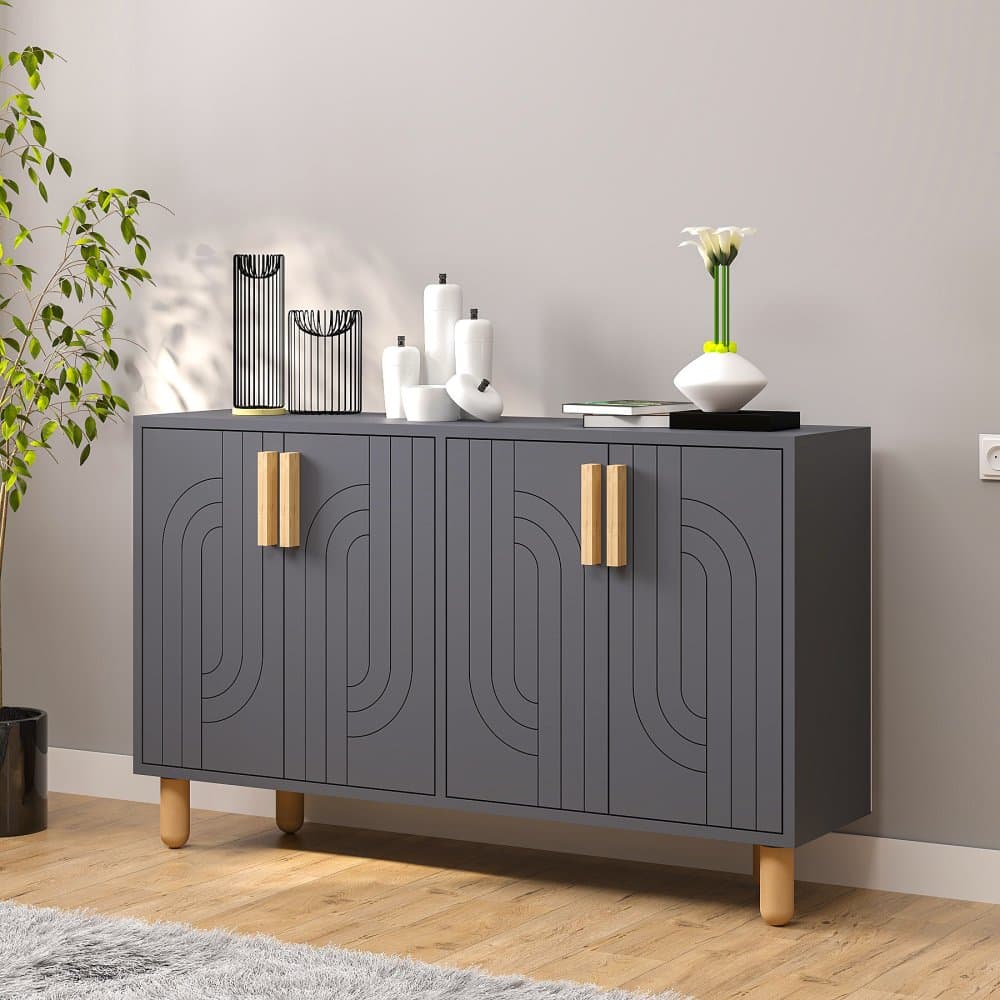 Konzolový stolík Rodney - Anthracite 1