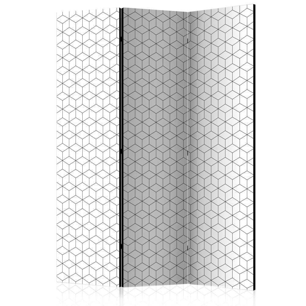 Paraván Cubes texture Dekorhome 1