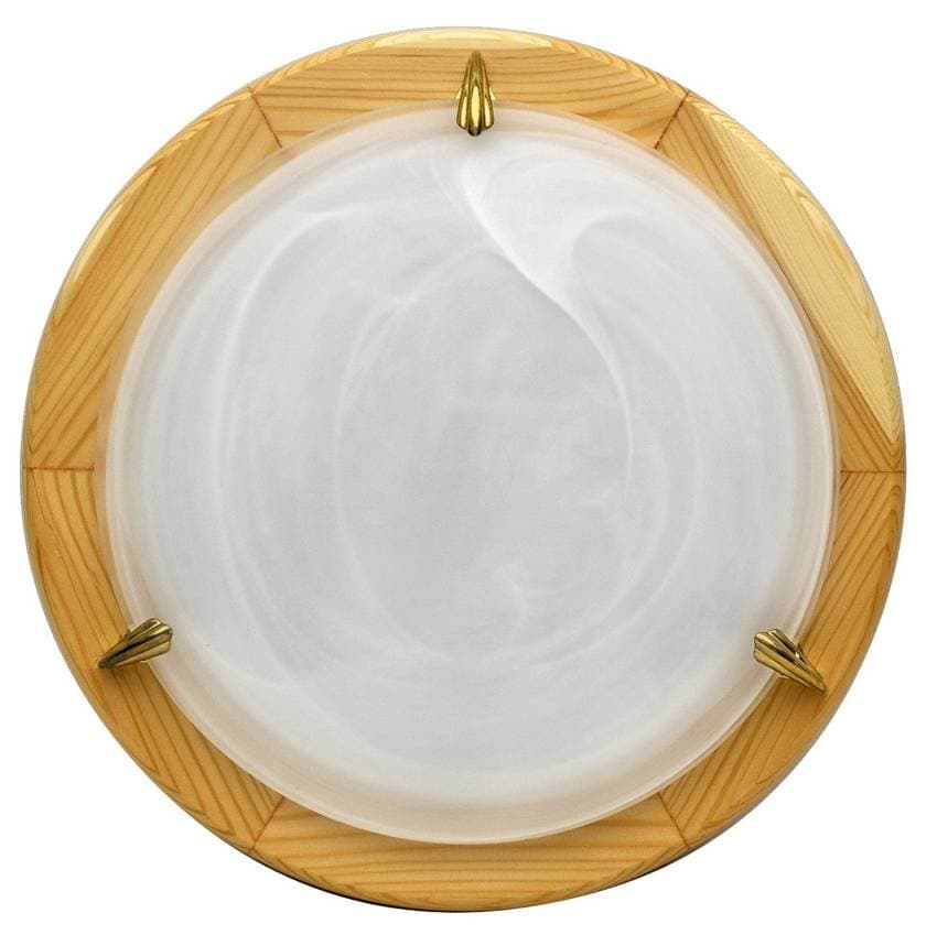 Stropná lampa Duna, borovica alabaster 1