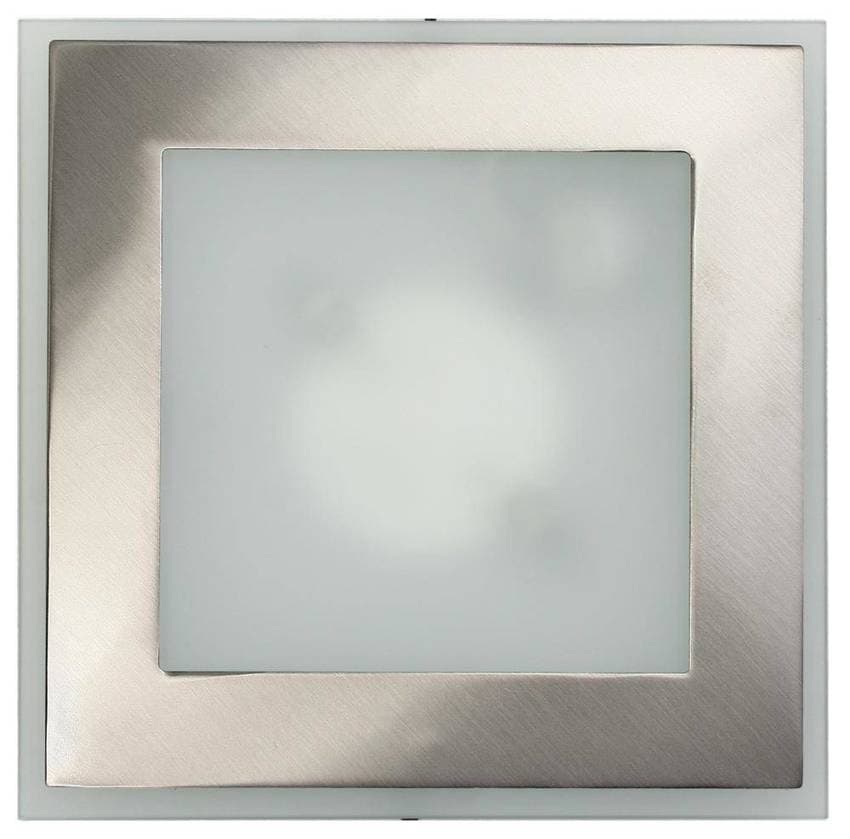 Stropná lampa biela/chróm 27x27cm R7S Jupiter / 10-74174 1