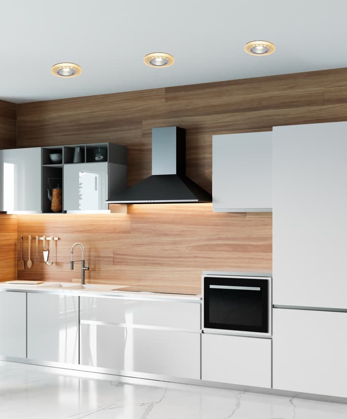 Jantárové LED stropné svietidlo 5W SAK-04 1
