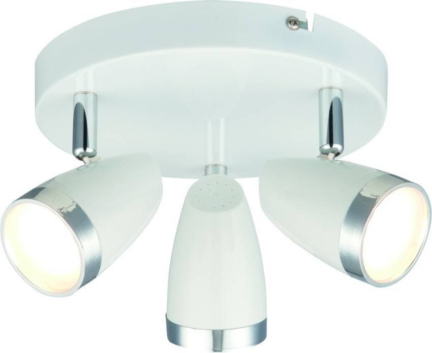 Biele LED stropné svietidlo, nástenné svietidlo, 3x40W, Blanca 1