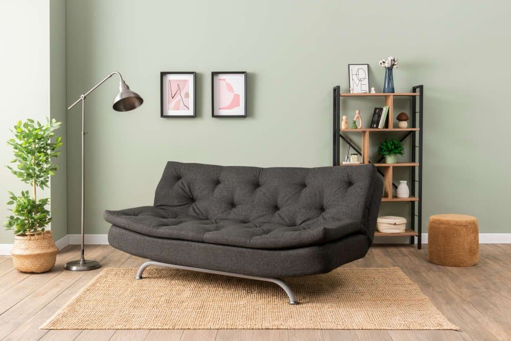 Trojmiestna rozkladacia pohovka Rivo - Dark Grey 1