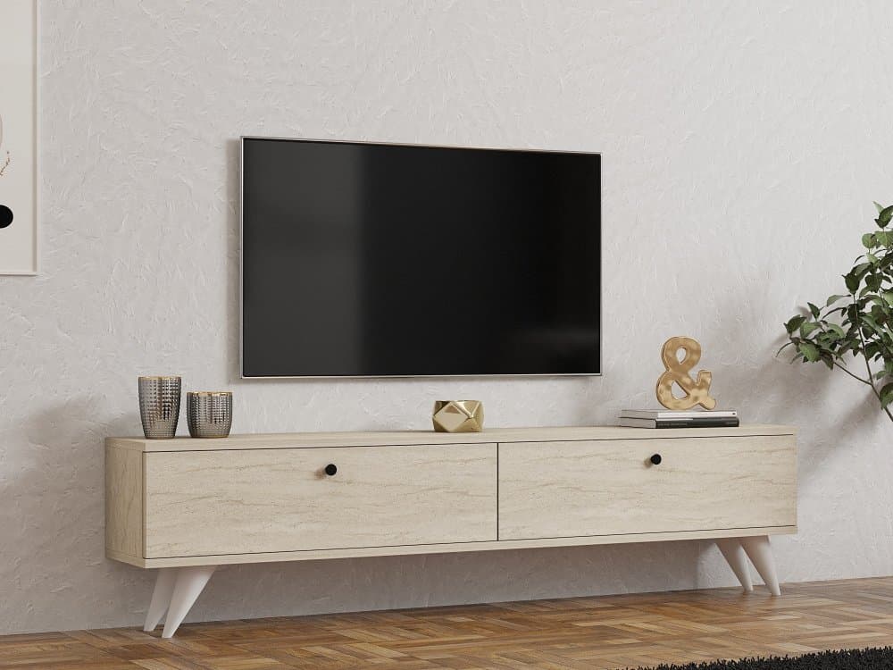 TV stolík Paris - Travertine 1