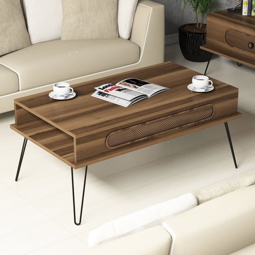 Konferenčný stolík Ekol - Walnut 1