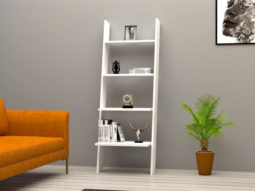 Knižnica Solid - White 1