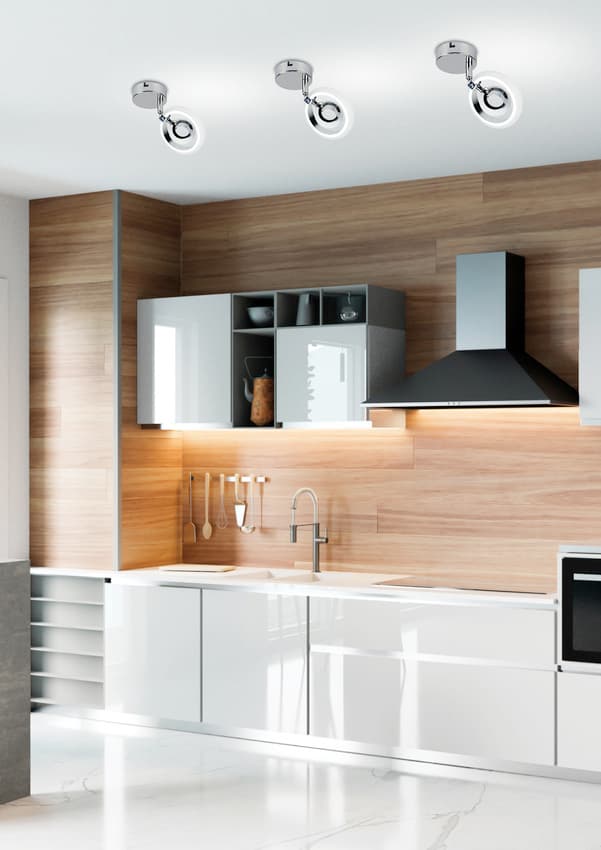 Nástenná lampa 1X6W LED chróm 3000K CELT