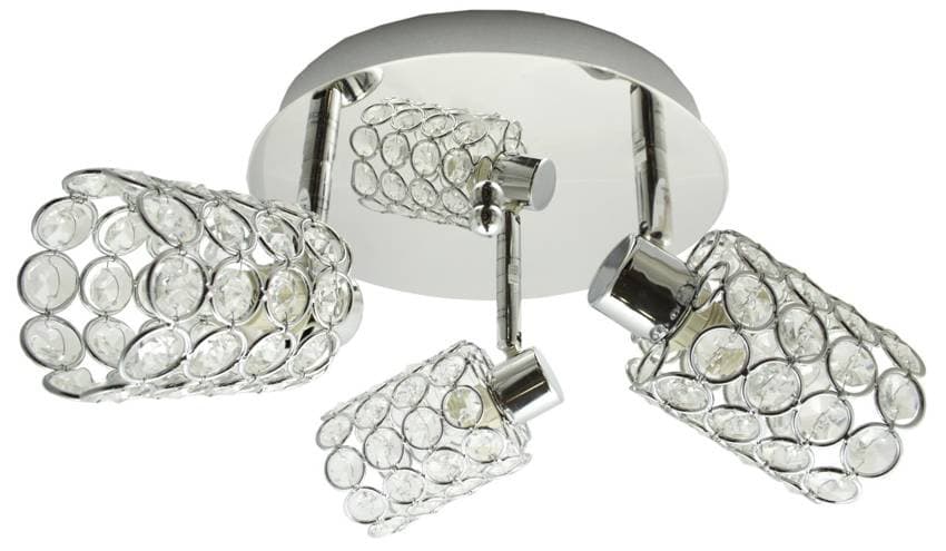 Stropné svietidlo York plafond g9 chróm