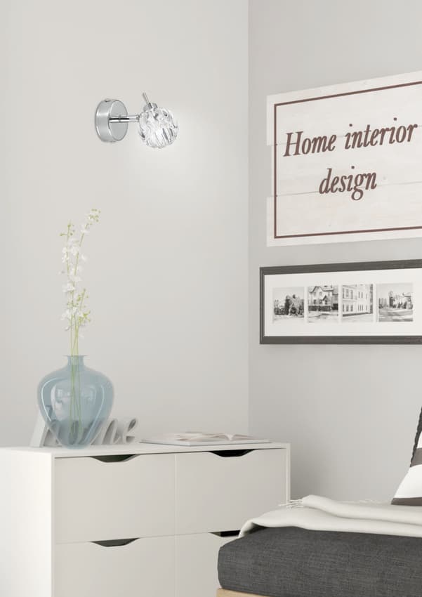 Nástenná lampa 1X40W G9 chróm BOMBOLA 1