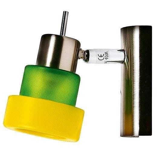 Nástenná lampa Benátky, svietnik 1*40W G9 nikel