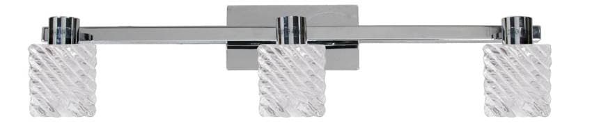 Nástenná lampa Alba strip 3X40W G9 chróm