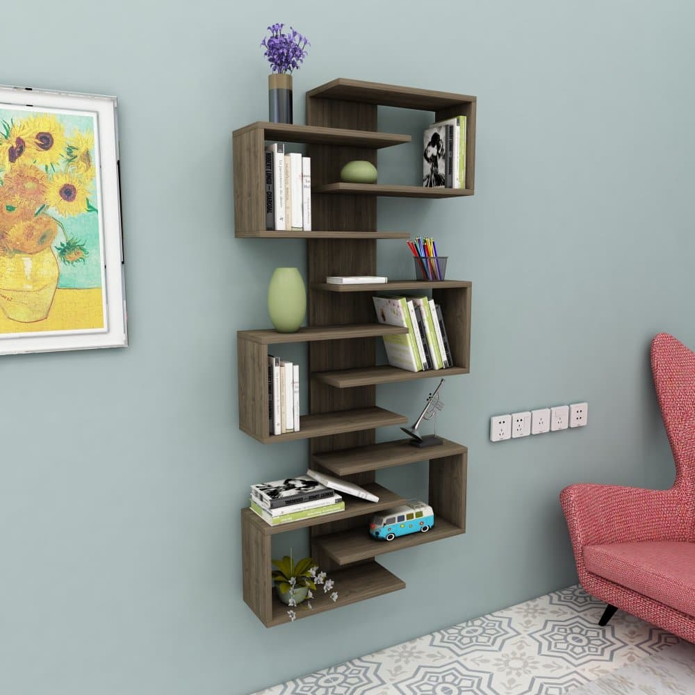 Knižnica Lotus - Walnut 1