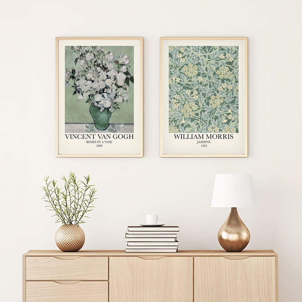 Dekoratívny rámovaný obraz z MDF (2 kusy) Huhu277 - 50 x 70 1