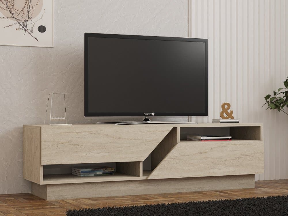 TV stolík Koza - Travertine 1