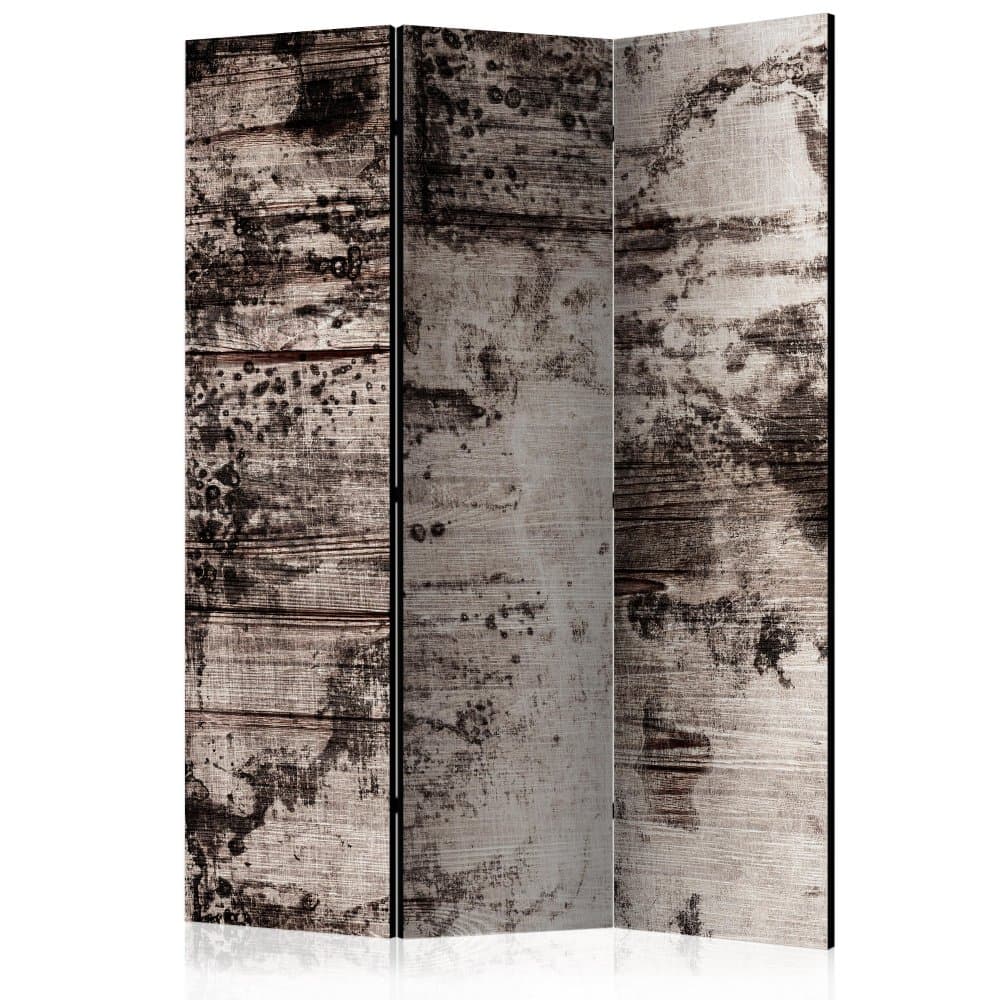 Paraván Burnt Wood Dekorhome 1