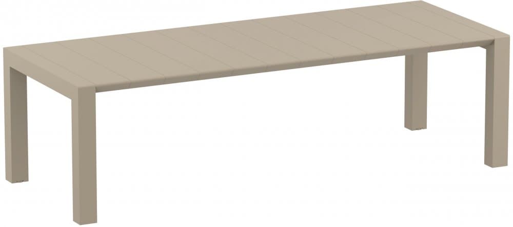 Rozkladací záhradný stôl 260+40 cm