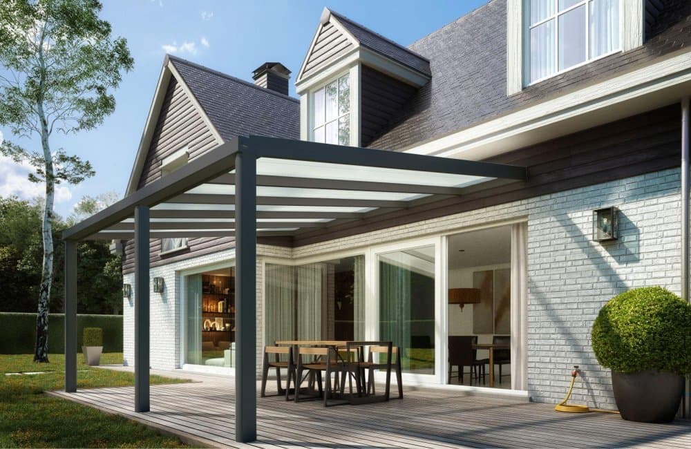 Hliníková pergola SKYLUX CLIMALUX 4m Lanitplast 1