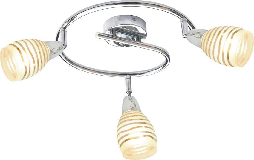 Stropná lampa Jubilat špirálová e14 LED chróm 1