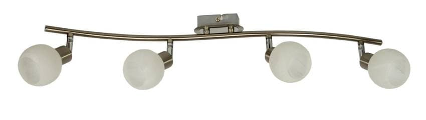 Nástenná lampa 4X40W G9 saténová/chrómová ALABASTER 1