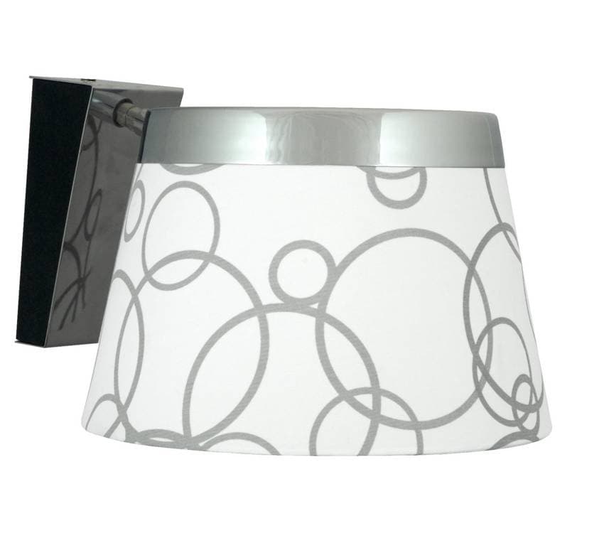 Nástenná lampa 1X60W E27 biela chróm IMPRESJA 1