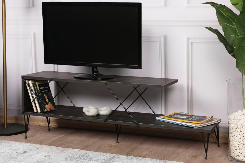 TV stolík Street - Dark Brown 1