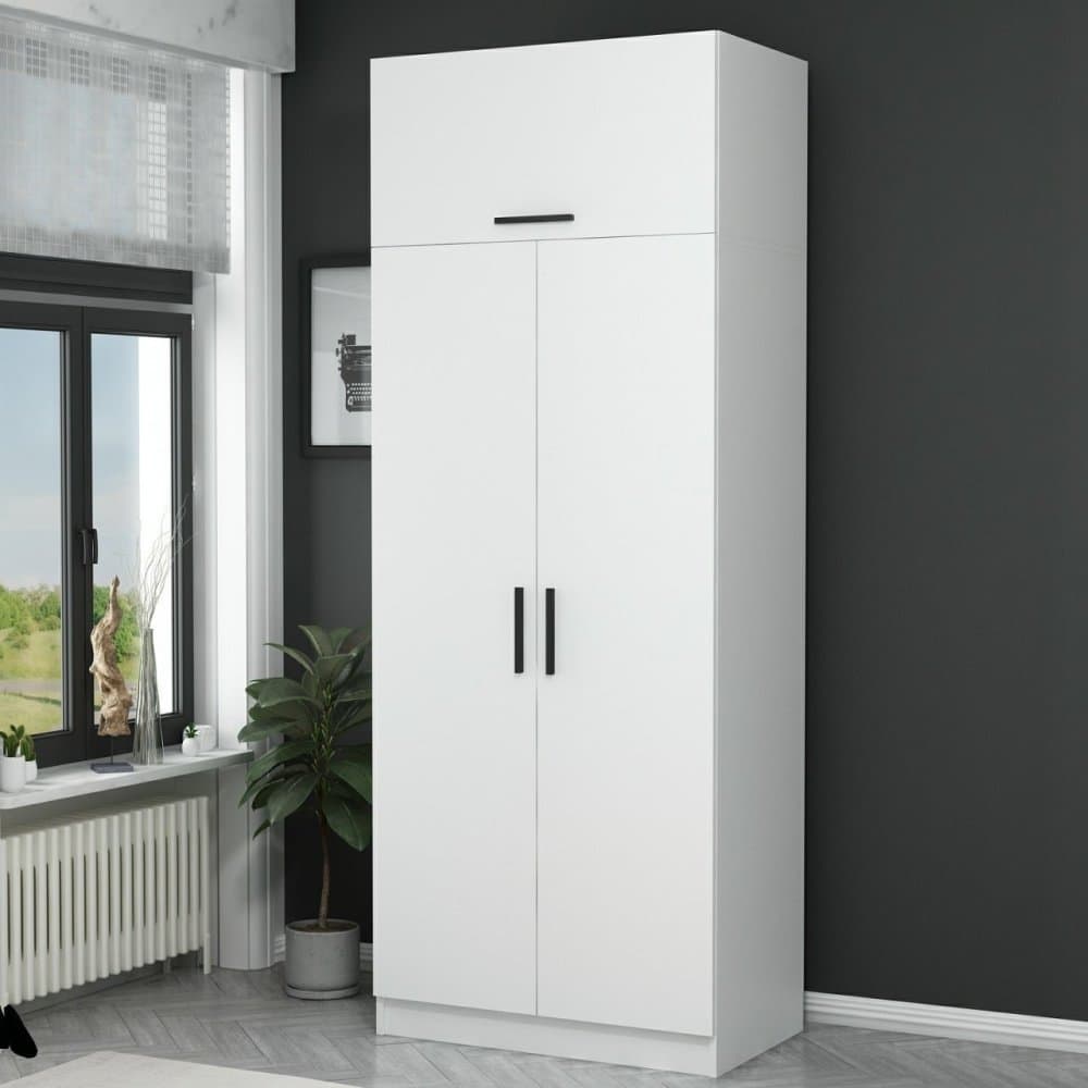Šatníková skriňa Kale White - 2219 1