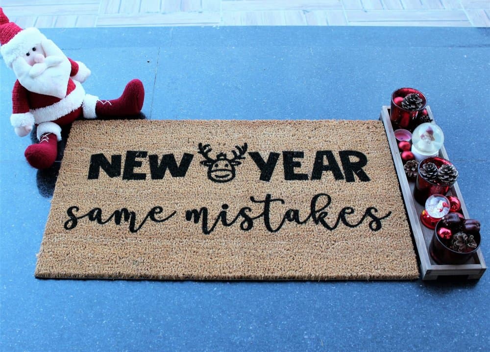 Coco Doormat New Year Same Mistakes 1