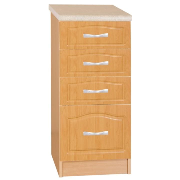 Spodná skrinka šuplíková LORA MDF NEW KLASIK S40SZ4 Tempo Kondela 1