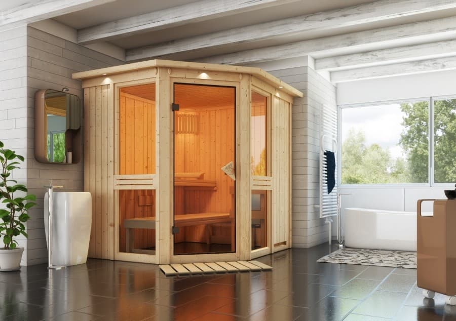 Interiérová fínska sauna AMALIA 1 Lanitplast 1