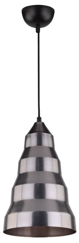 Stropná závesná lampa Vesuvio E27 sivá 1