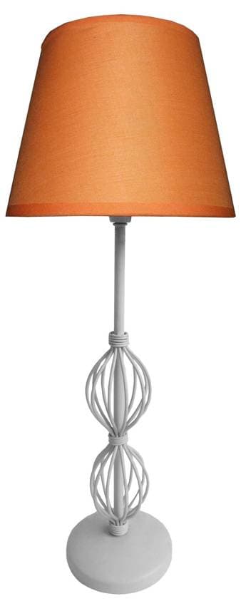 Rozeta E14 Ab. Stolová lampa. Oranžová 1