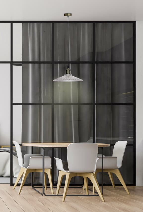 Závesná lampa Chester zo skla 21 cm Ledea 1
