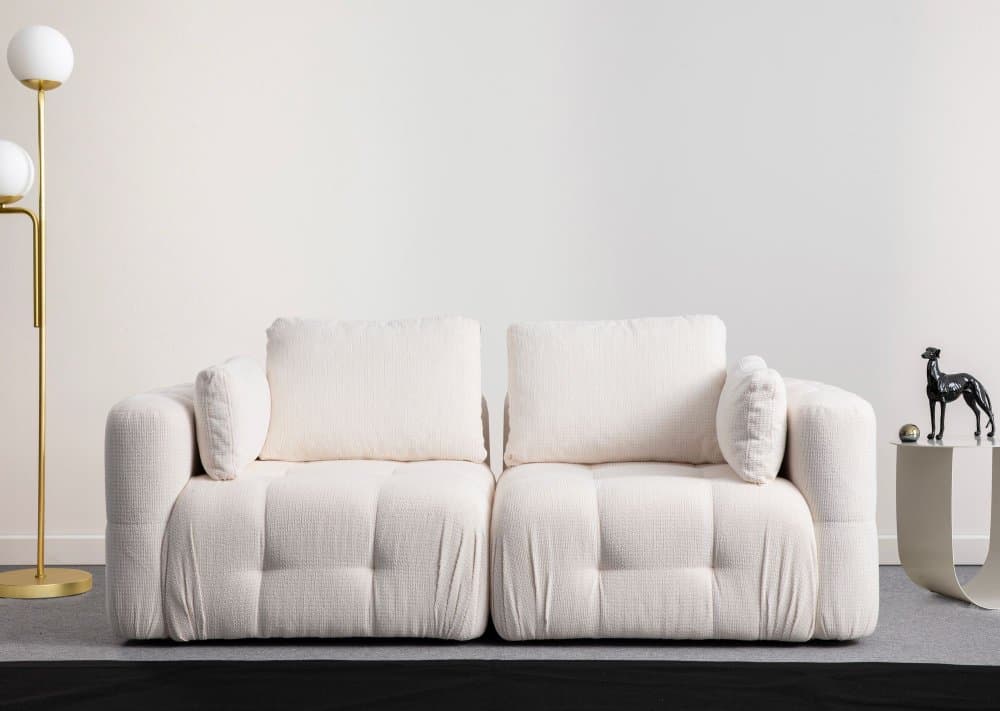 Dvojmiestna pohovka Amaris 2 Seater -White 1