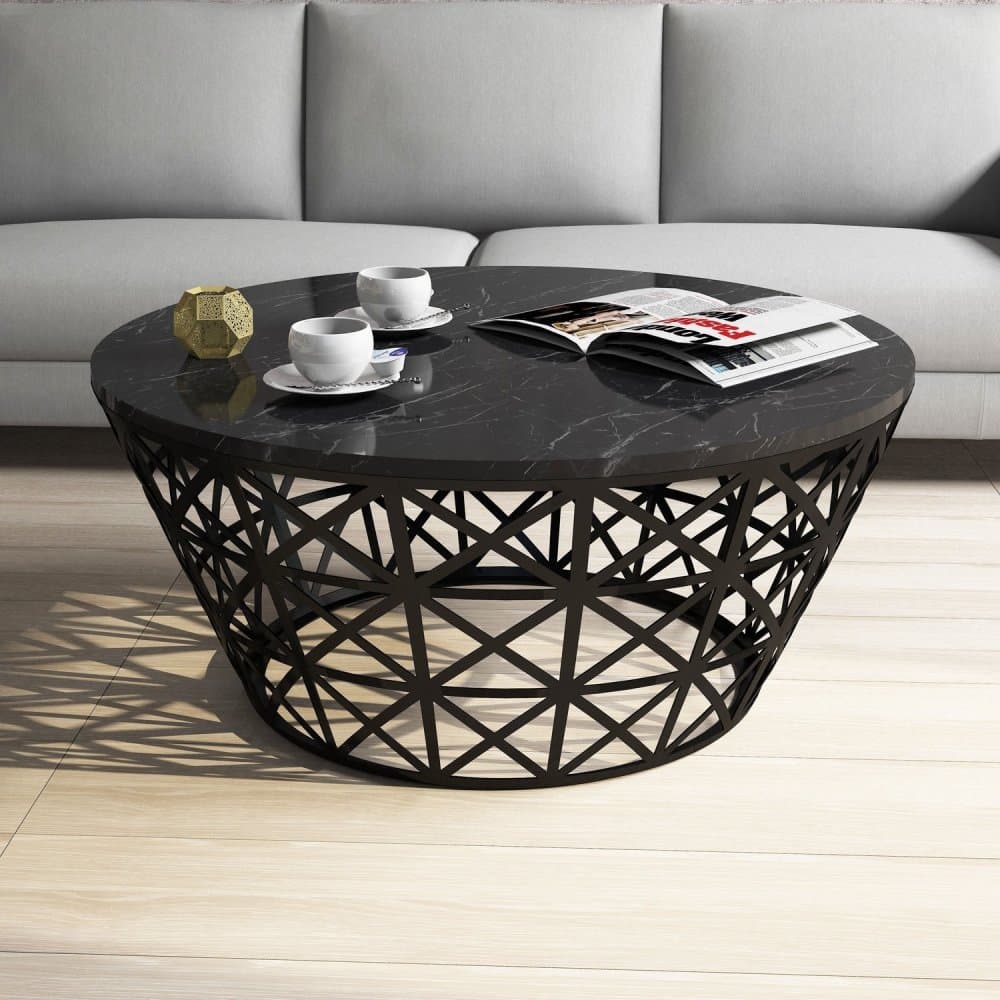 Konferenčný stolík Stil - Black Marble 1