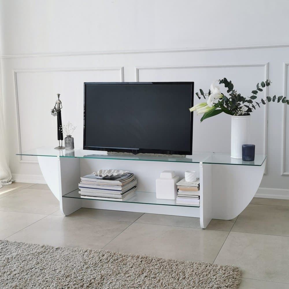 TV stolík Lily TV - White 1