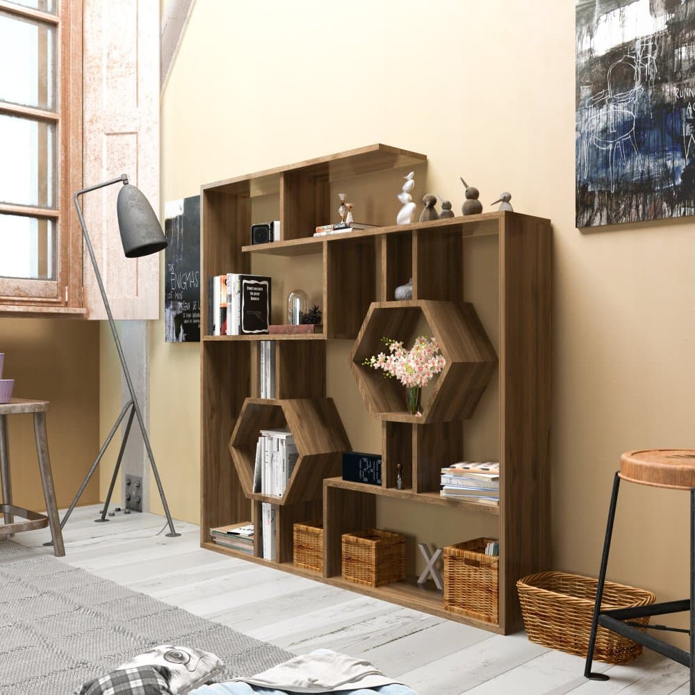 Knižnica Tamara - Walnut 1