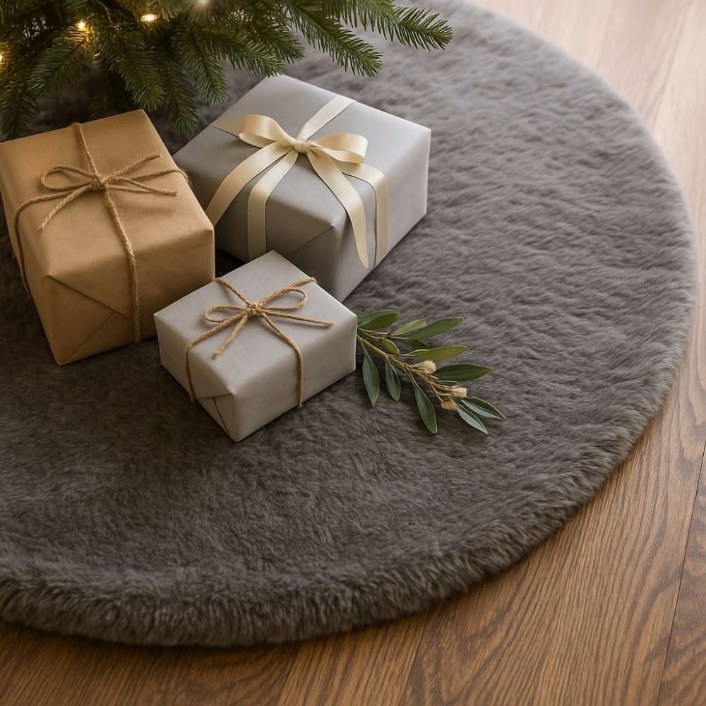 Christmas Tree Rug Yilbasi - Grey 6 1