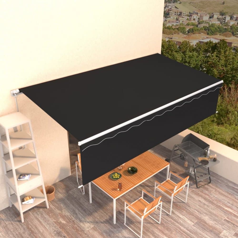 Ručne zaťahovacia markíza s roletou 450x300 cm Dekorhome