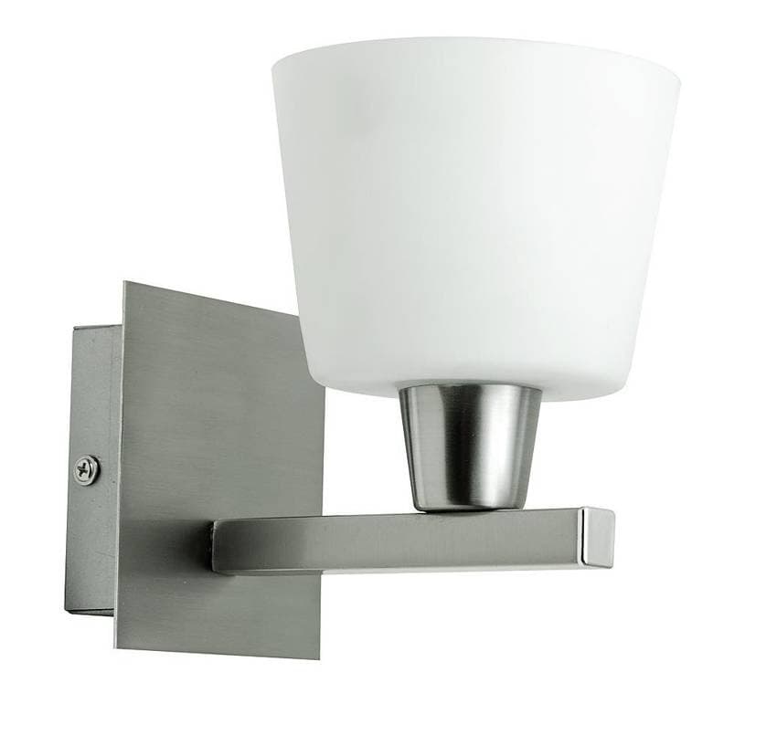 Nástenná lampa 1X40W E14 matný nikel