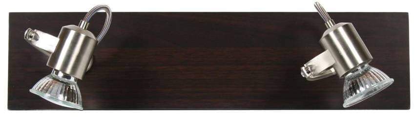 Stropné svietidlo Candllux Dukat 2X50W GU10 drevo 1