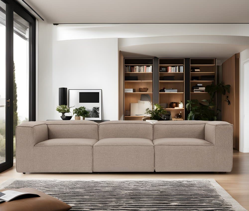 Trojmiestna pohovka Fora 3 Seater - Brown