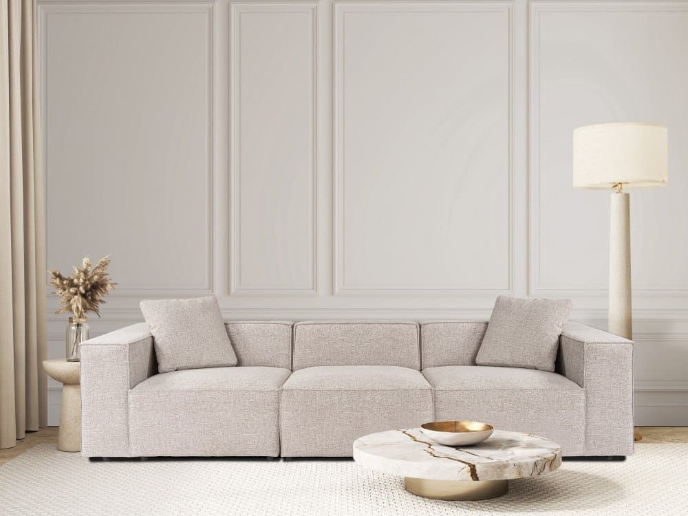 Trojmiestna pohovka Lora 3 Seater - Mocha