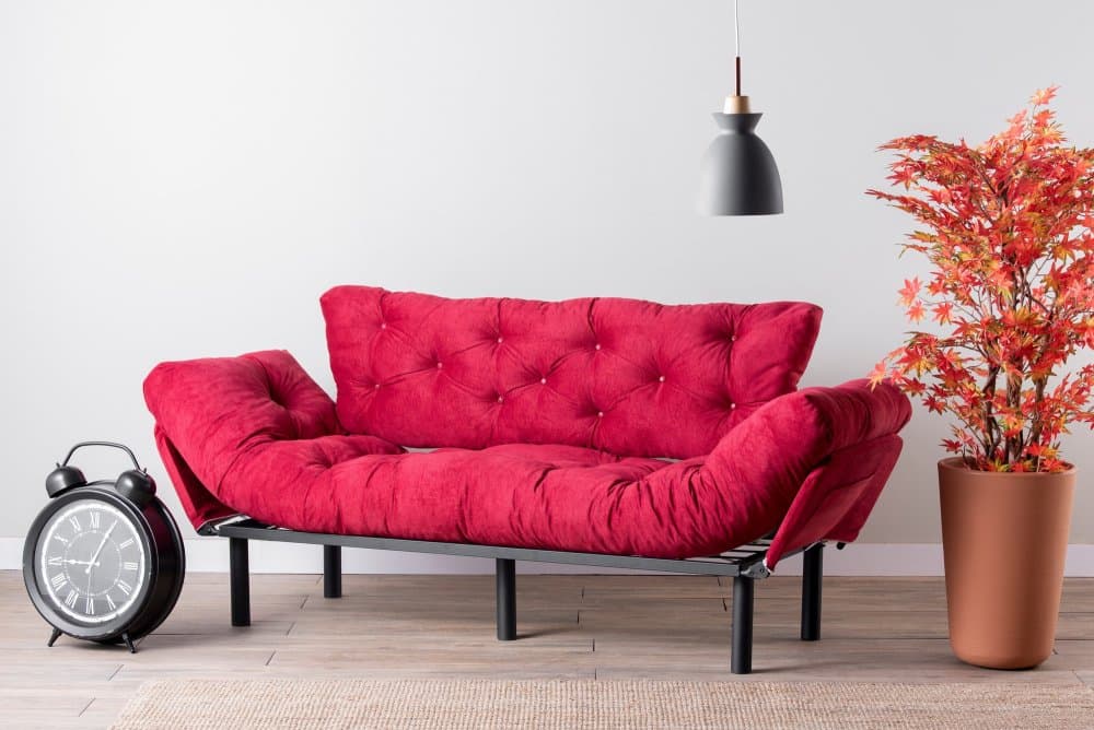 Trojmiestna rozkladacia pohovka Nitta Triple - Maroon 1