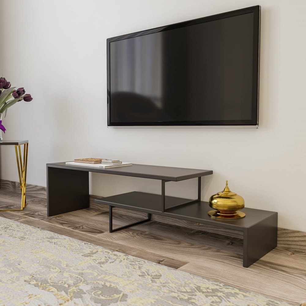 TV stolík Ovit - Anthracite 1